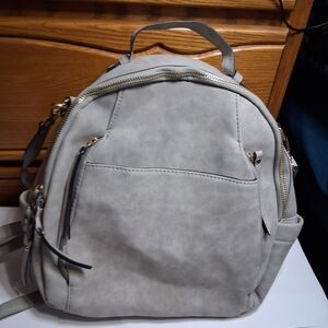 Stylish Gray Backpack for Women